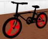 Black Bike - Red Tufts