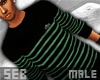 |S Lacoste Sweater B/Grn