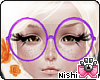 [Nish] Glasses Purple