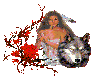 sexy indian whit wolf