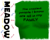 (M) Crazy Fam T Green F