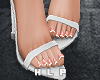 ▼ Pretty White Heels