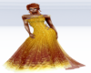 Golden Glitter gown