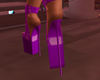 Purple  Heels