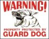 WARNING Guard Dog