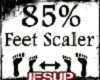 ~M feet scaler 85%