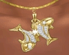 necklace zodiac fish