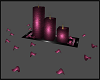 Gothic Pink Candles