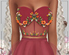 Fiore Top- Carnation