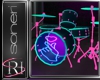 Pop neon drums