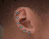 Studs Earrings male
