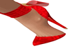 Lady In Red Heels
