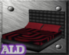 Red/Blk Poseless Bed