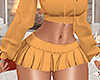 LLT Orange Mini Skirt