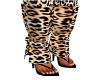 Leopard Sandal Bootie