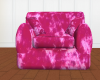 Iced Pink Velvet Chair
