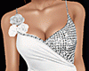 White Diamond Glam Dress