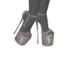 Diamond Platform Heels