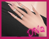 Rosa bebe Nails