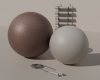Gym Balls, Skipping Rope