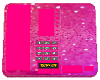 office phone - pink