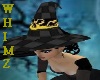~wz~black bat witch hat
