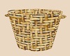 Round Rattan Basket