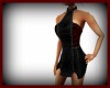 Crimson And Leather Dres