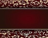 Burgundy Floral Wall