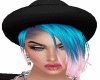 HAIR - COLORED WITH HAT