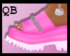 Q~Slides w Kitty Anklet