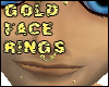 gold face rings
