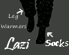 ~L~Ankle Socks Darkness