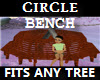 CIRCLE BENCH FOR TREES