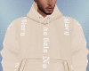 Beige Hoodie