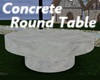 Concrete Round Table