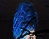 mens blue hair