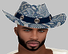 Cowboy Hat Blue Snake