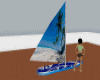 Wind Surfer Sailboat
