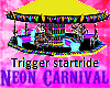 Neon Carnival Carousel