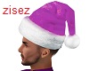 purple santa hat xmas M