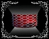 ~A~WALL LIGHT red&silver