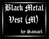 Black Metal Logos Vest