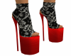 Lac Black Red Bottoms