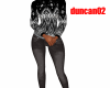 outfit winter snow black