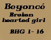 Beyonce broken hearted G
