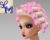 !LM P Blond Pink Curlers