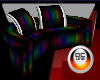 Rainbow DC Couch