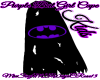 ~Purple Bat Girl Cape~