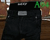 [A94] Sexy Black Jeans
